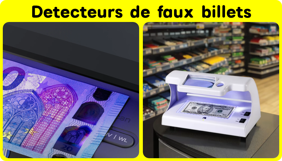 Détecteurs de faux billets